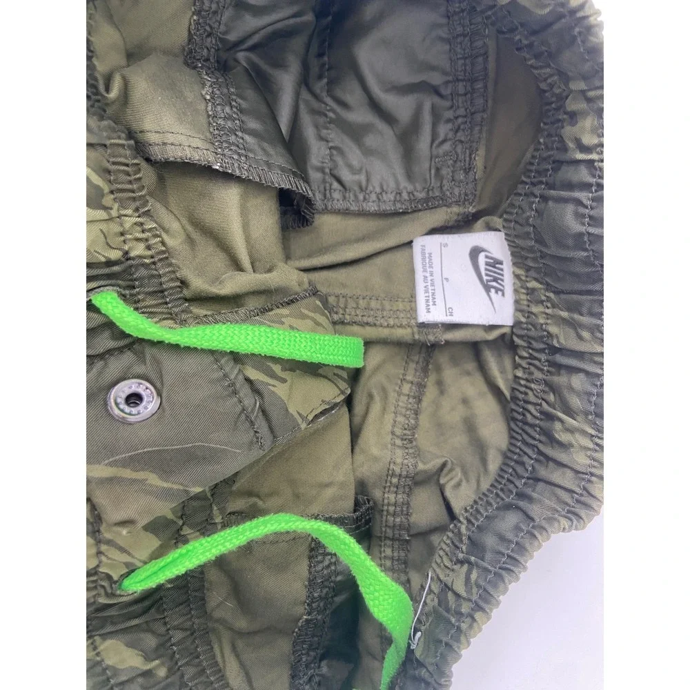Nike Pants Mens Small Green Tiger Camo Cargo Gorpcore Tactical Utility
